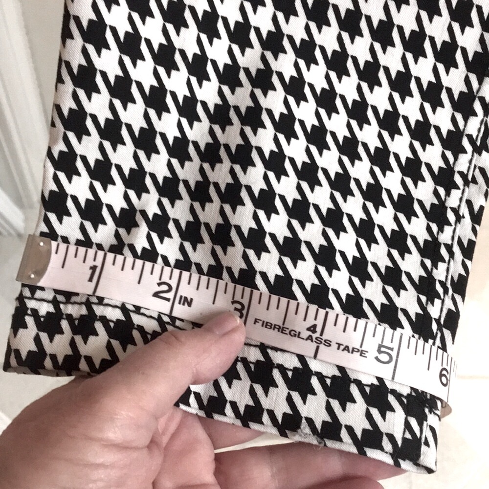 ‘NWOT’ Stretchy Houndstooth Pull-on Pants - Picture 6 of 8